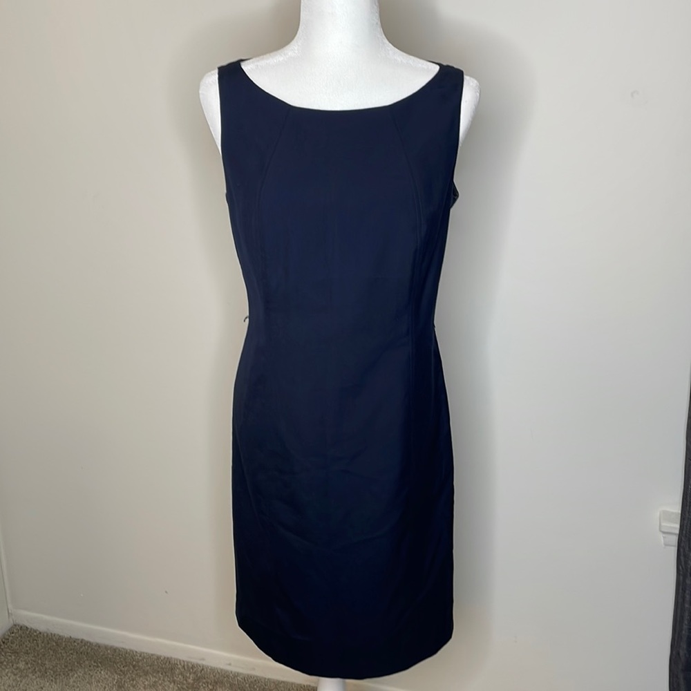 Ann Taylor Navy Blue Dress - Size 8